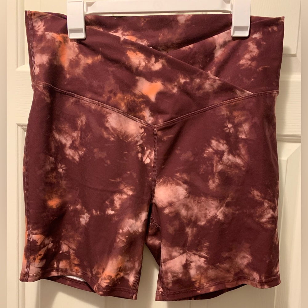 Tie dye bike shorts - XL